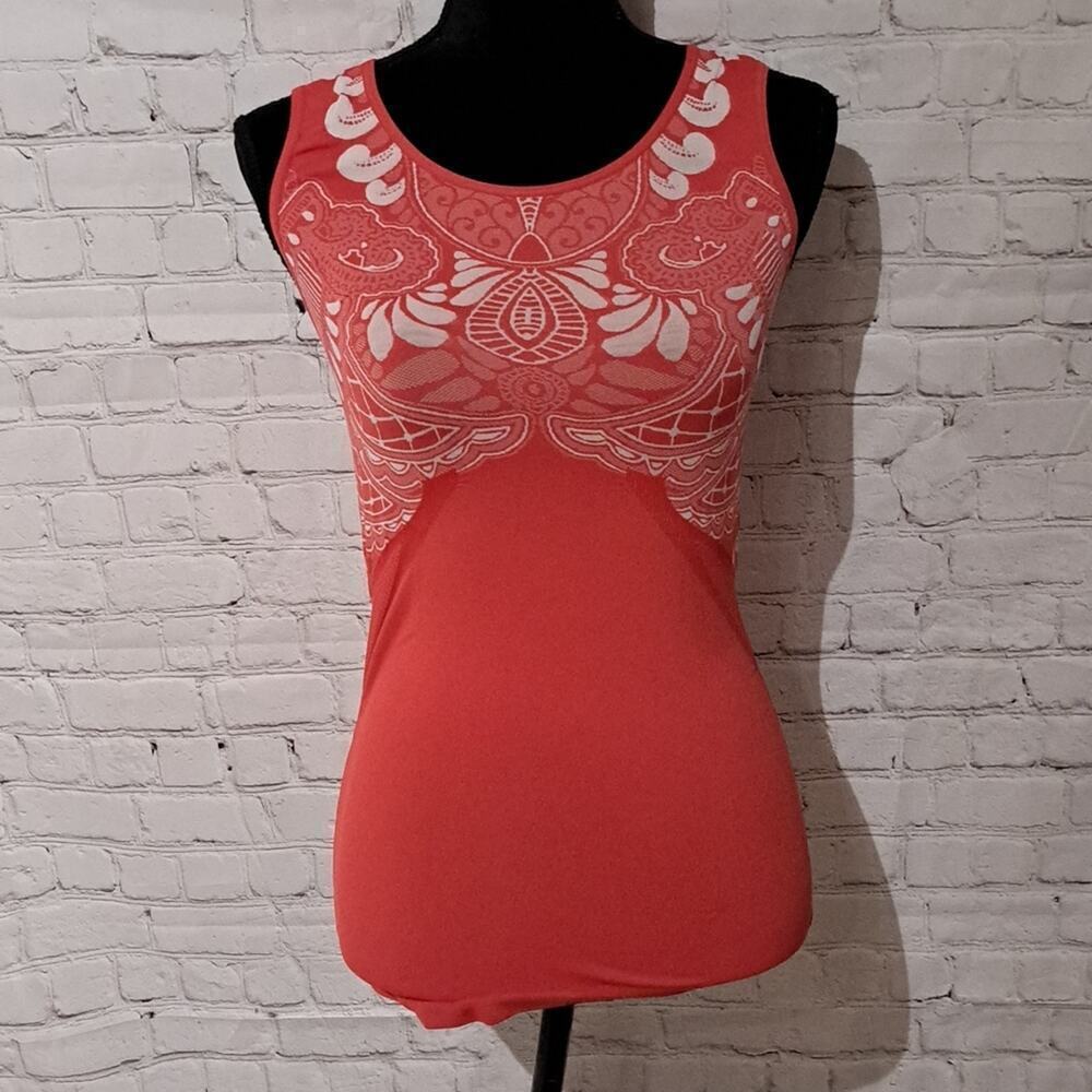 ATHLETA small RARE tribal stretch tank top